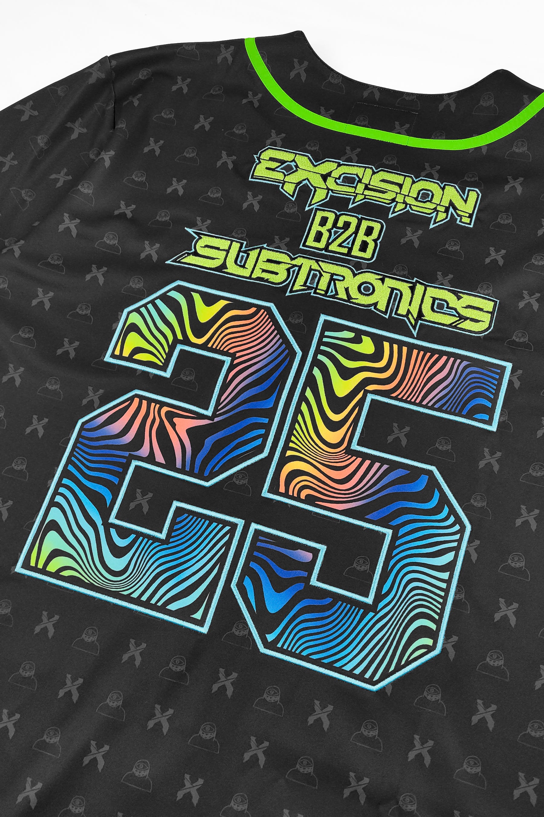 SUBTRONICS B2B EXCISION - Limited Edition Baseball Jersey (Limited Time Pre Sale)