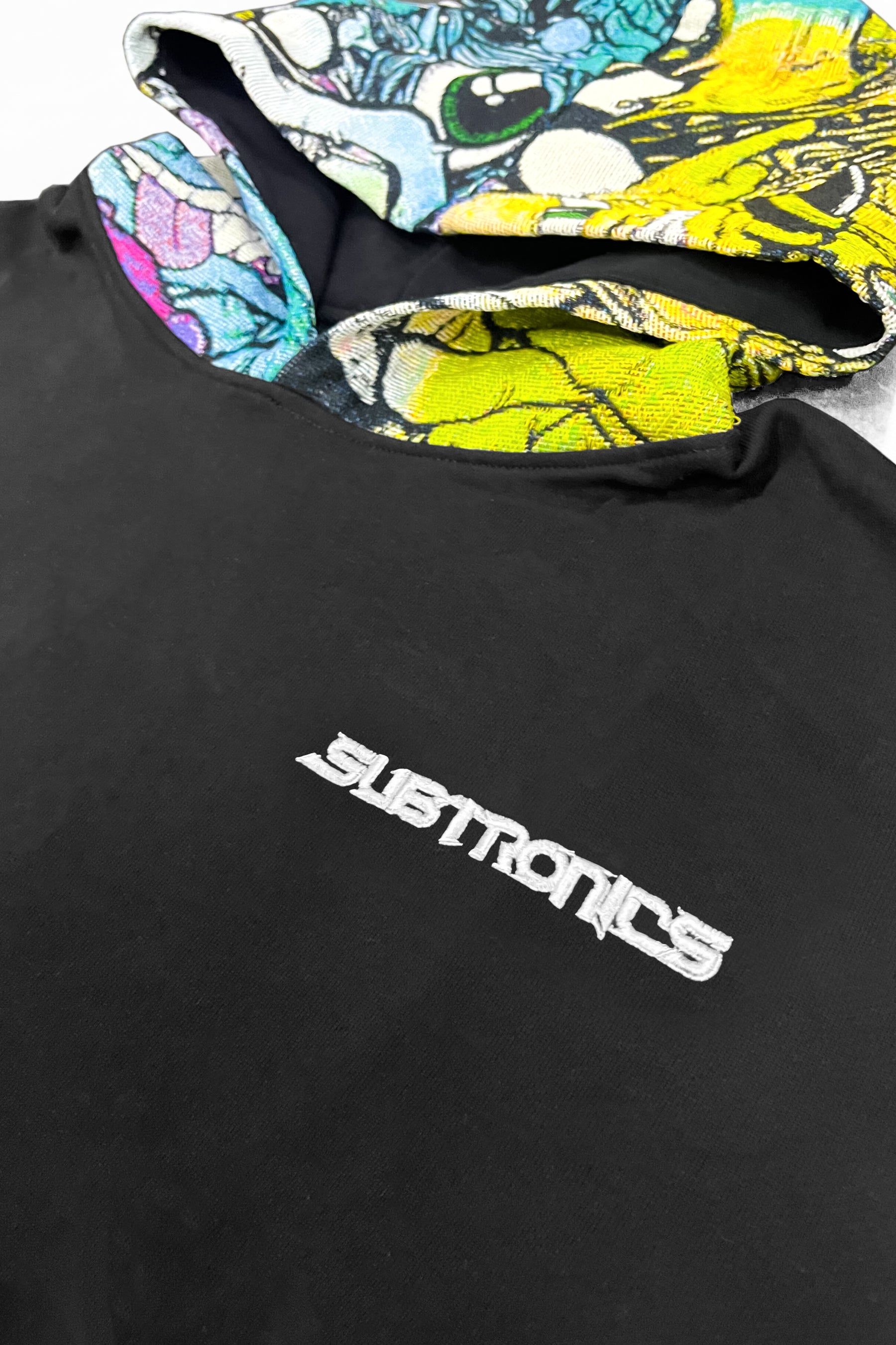 SUBTRONICS X AB CUSTOM HEAVYWEIGHT X KNIT WOVEN PULLOVER HOODIE