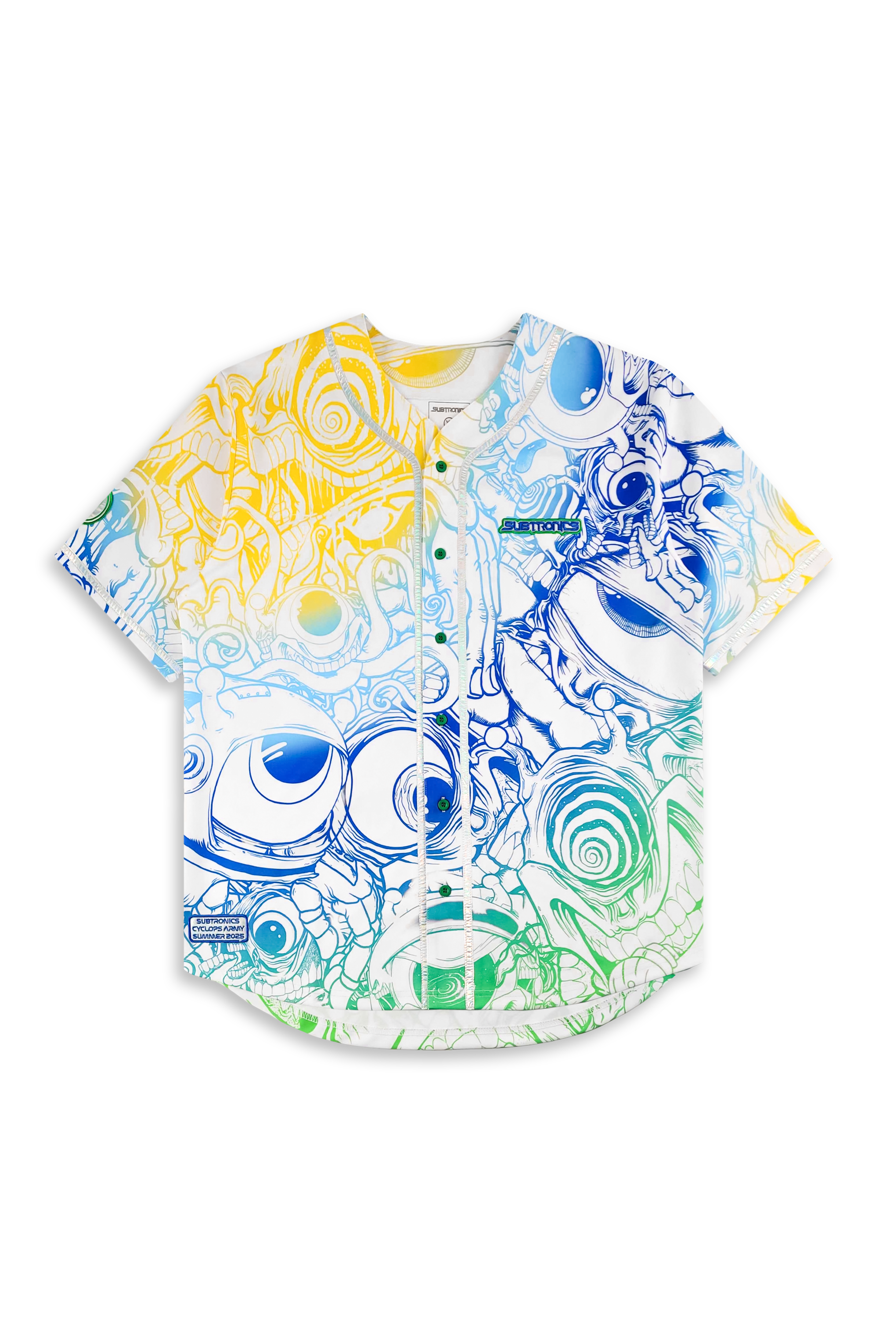 SUBTRONICS - SUMMER MASHUP BASEBALL JERSEY