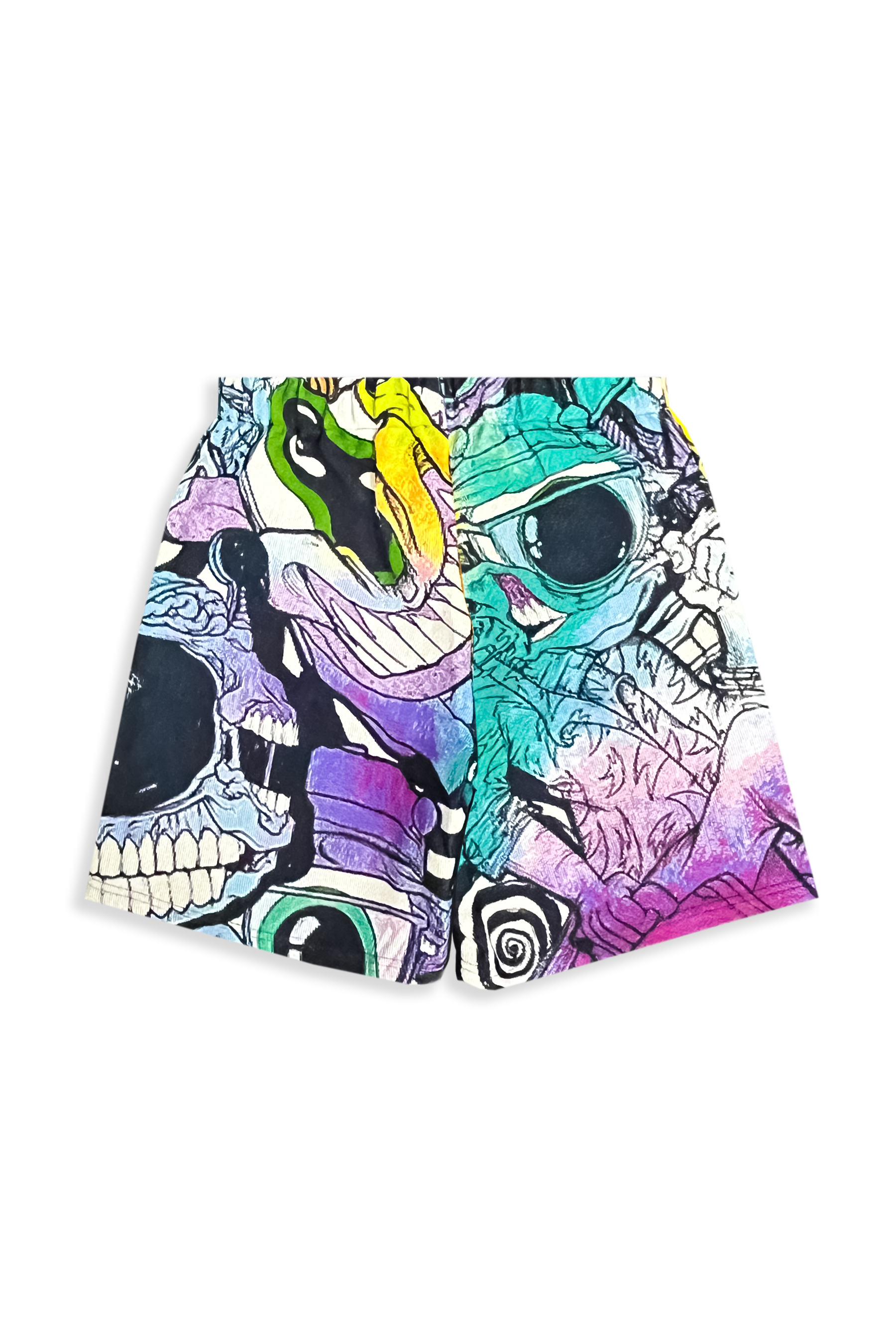 SUBTRONICS X AB CUSTOM KNIT WOVEN SHORTS