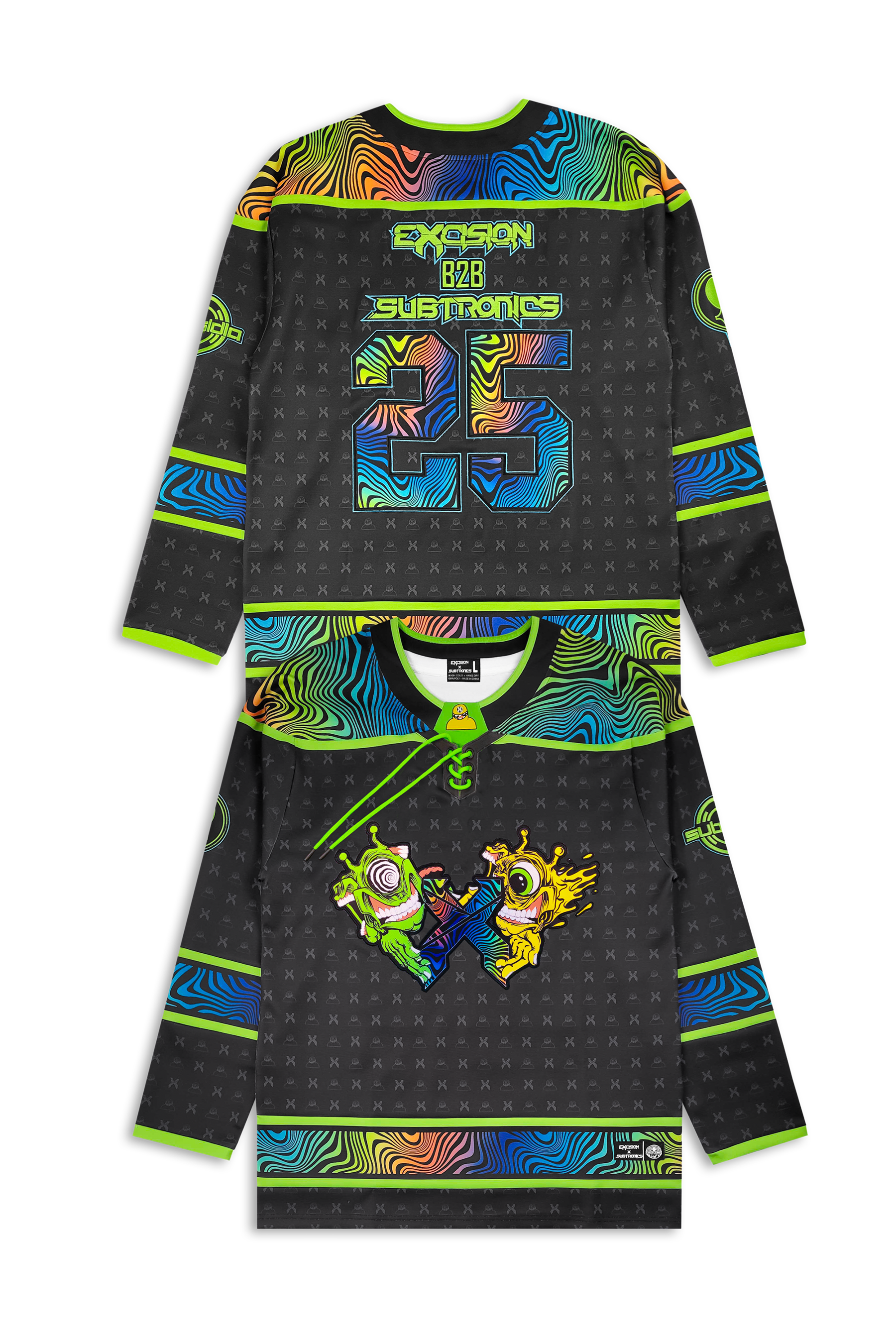 SUBTRONICS B2B EXCISION - Limited Edition Hockey Jersey
