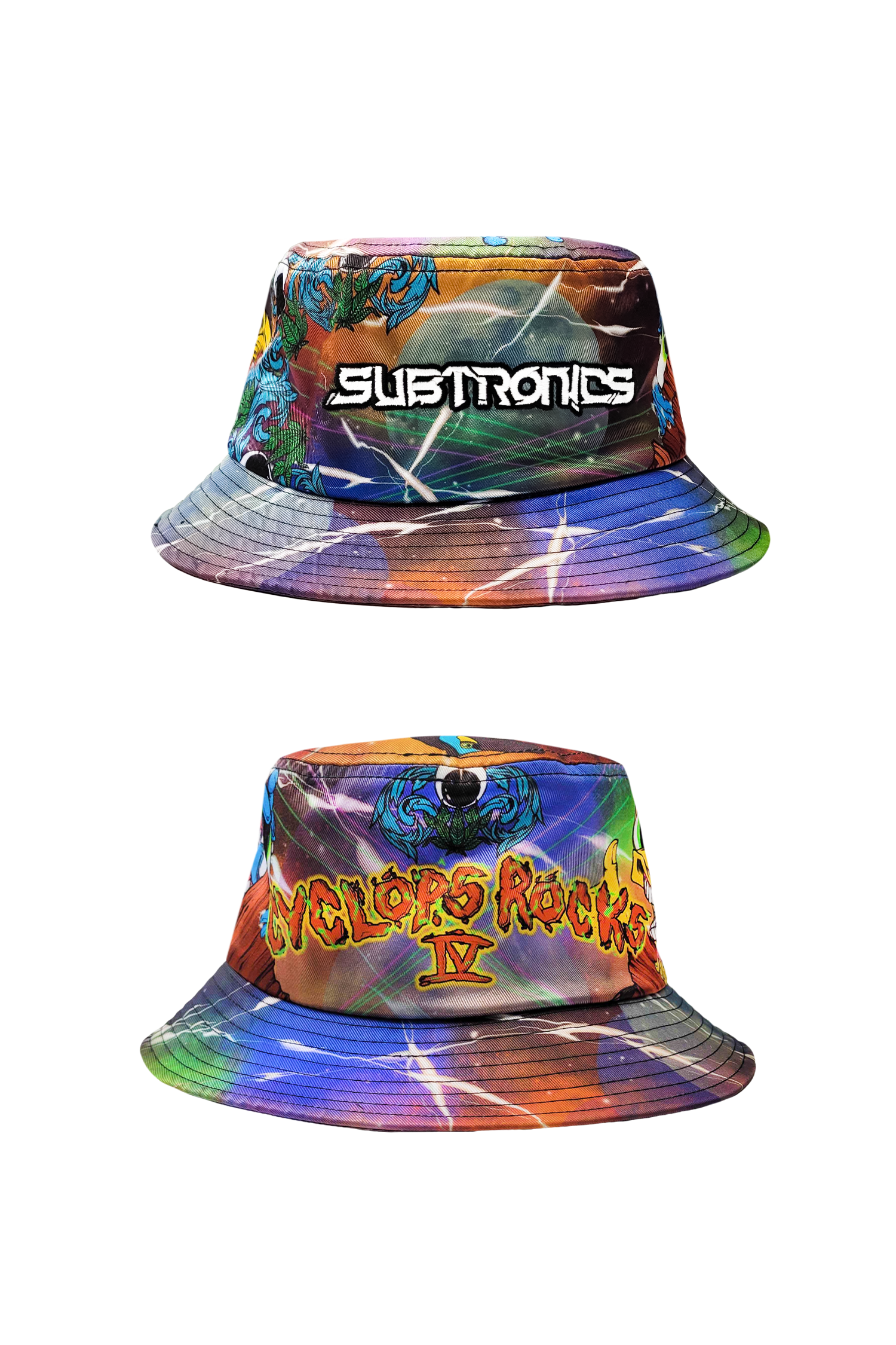 Cyclops Rocks IV Pashmina and Bucket Hat Bundle