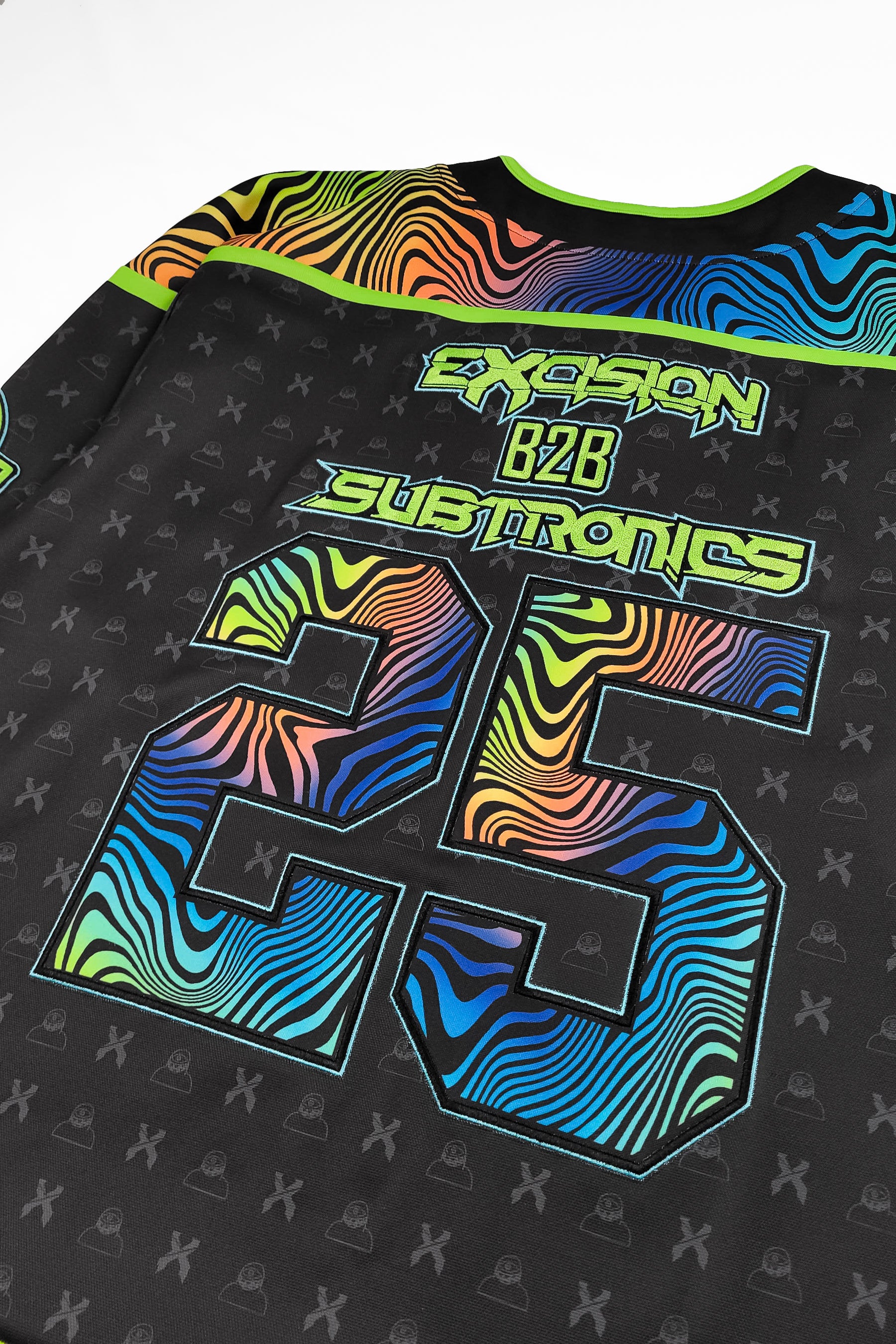 SUBTRONICS B2B EXCISION - Limited Edition Hockey Jersey (Limited Time Pre Sale)