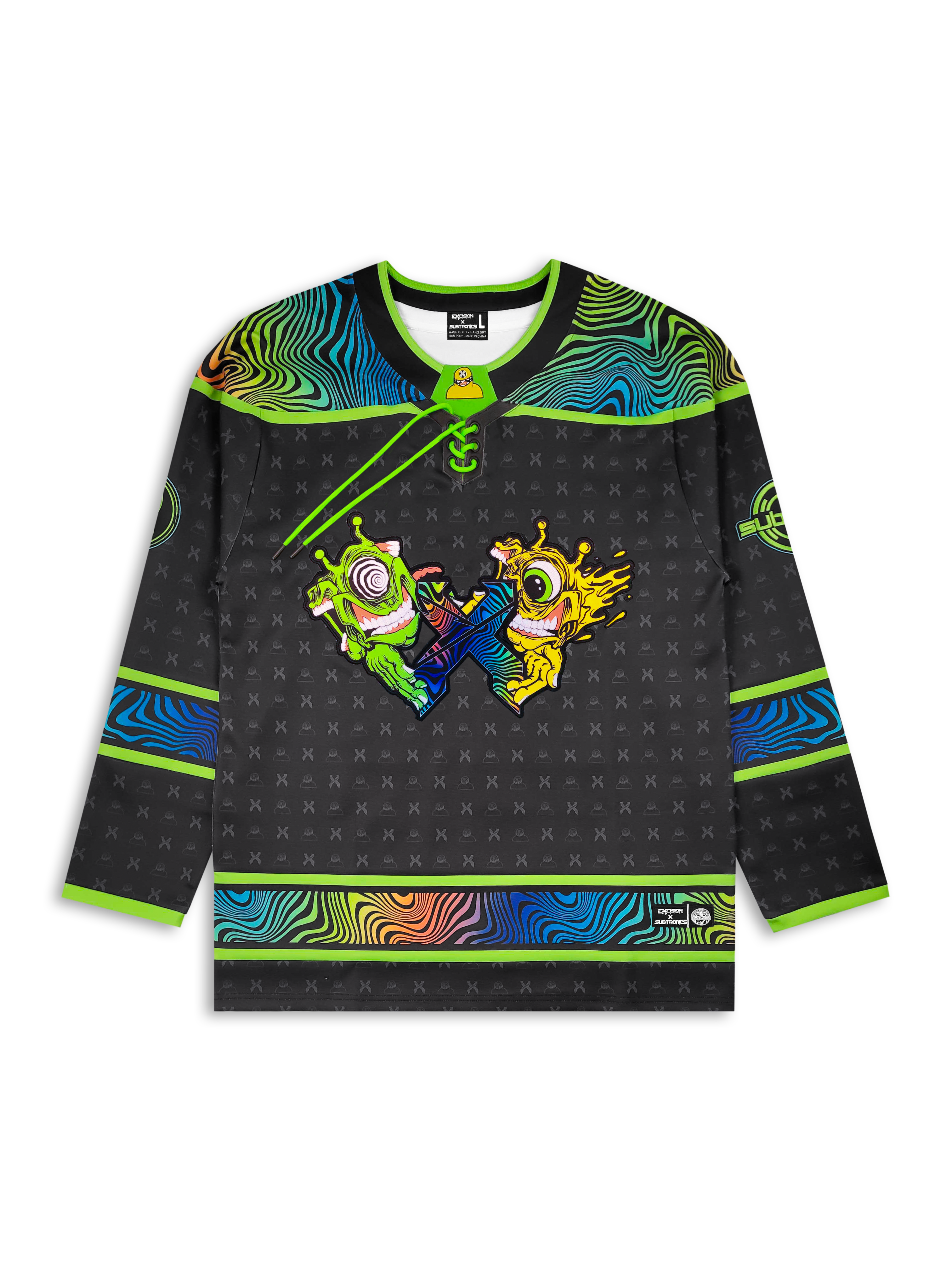 SUBTRONICS B2B EXCISION - Limited Edition Hockey Jersey (Limited Time Pre Sale)