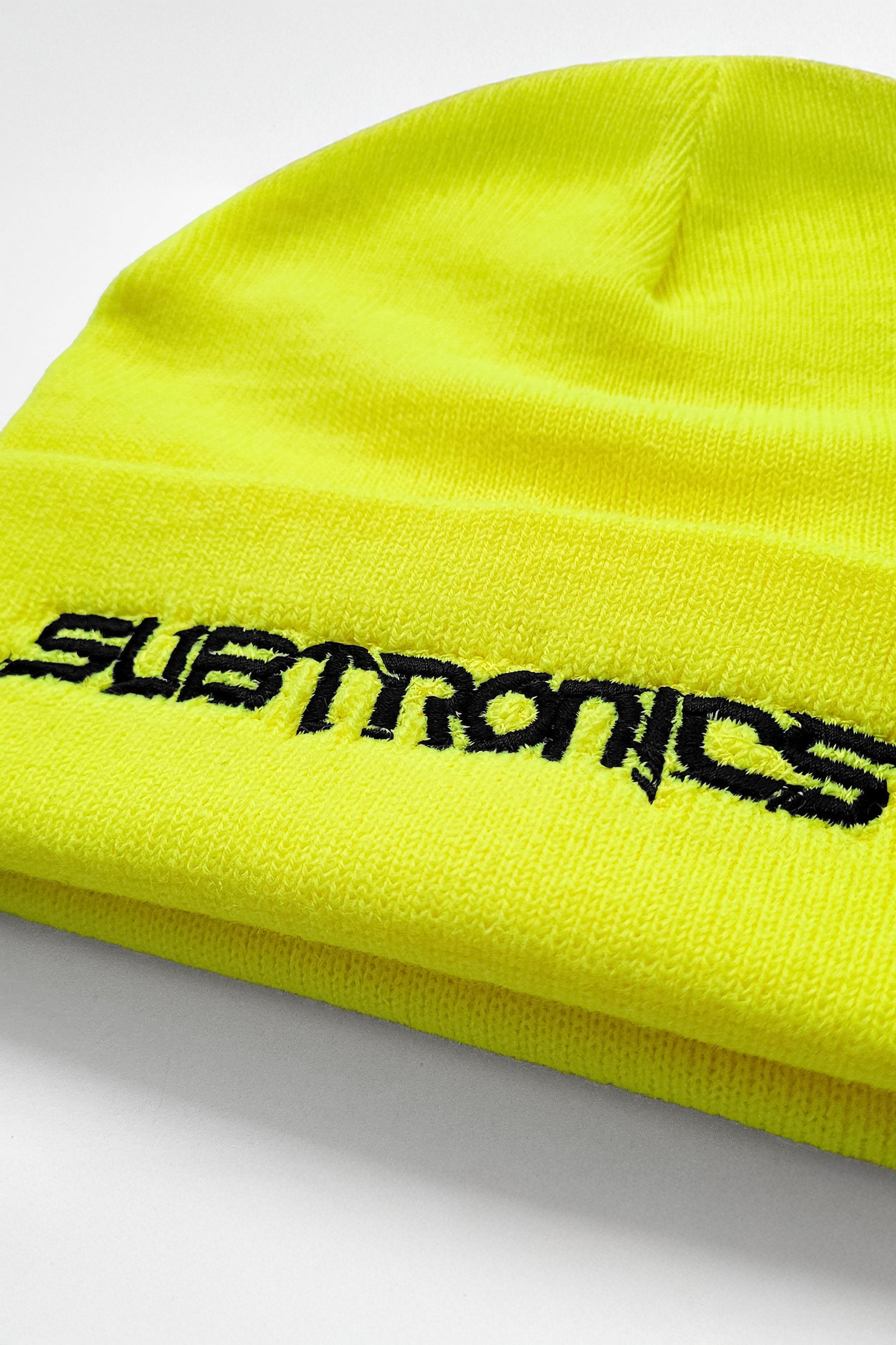 SUBTRONICS - Logo Beanie Yellow